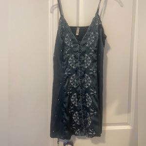 Free People Silk Mini Dress